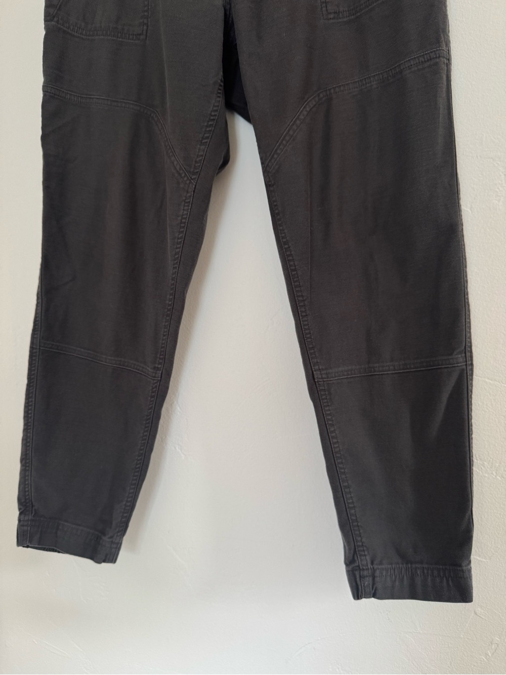 REI Co-op Trailsmith Jogger Pants Pirate Black Grey Stretch Cotton Outdoors - Picture 6 of 10